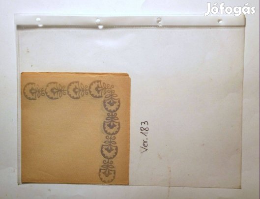 Szalvéta (Ver.183) papír (retró)