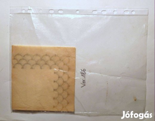 Szalvéta (Ver.186) papír (retró)