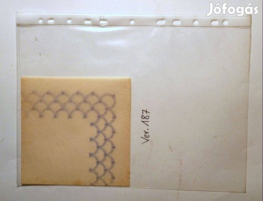 Szalvéta (Ver.187) papír (retró)