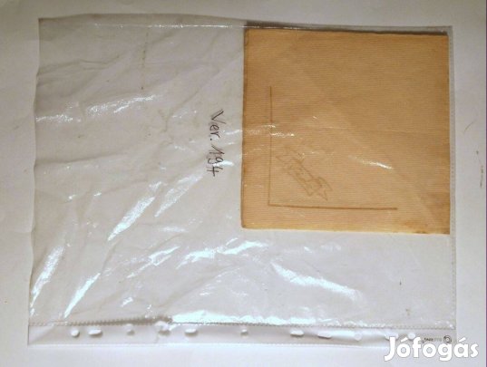 Szalvéta (Ver.194) papír (retró)