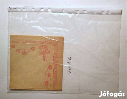 Szalvéta (Ver.198) papír (retró)