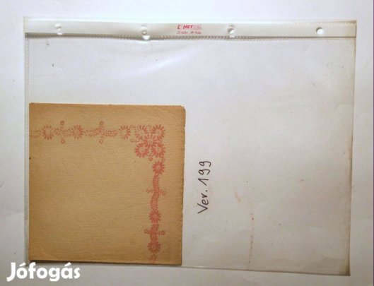 Szalvéta (Ver.199) papír (retró)