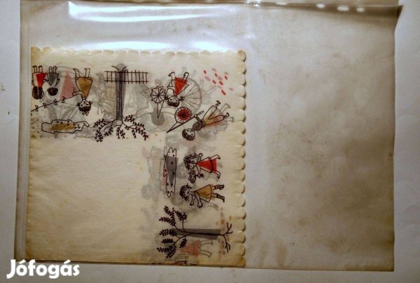 Szalvéta (Ver.1) papír (retró)