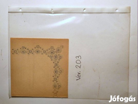 Szalvéta (Ver.203) papír (retró)