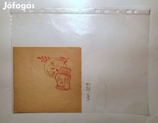 Szalvéta (Ver.209) papír (retró)