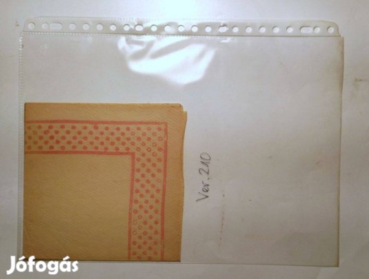 Szalvéta (Ver.210) papír (retró)