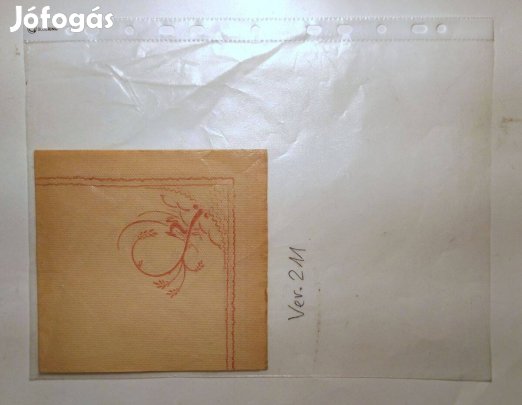 Szalvéta (Ver.211) papír (retró)