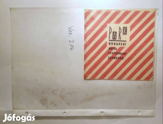 Szalvéta (Ver.214) papír (retró)