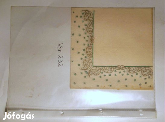 Szalvéta (Ver.232) papír (retró)