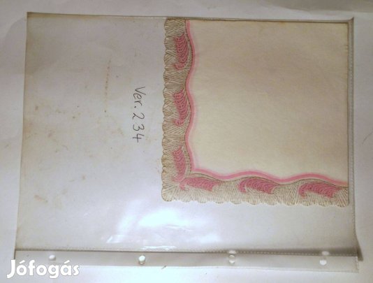 Szalvéta (Ver.234) papír (retró)