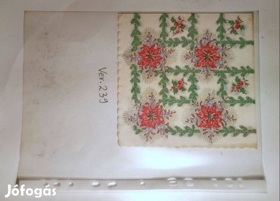 Szalvéta (Ver.239) papír (retró)