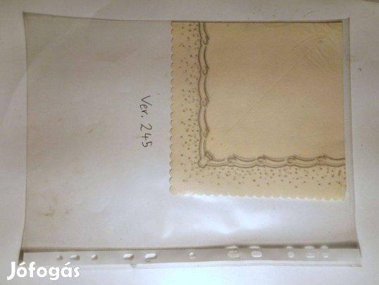 Szalvéta (Ver.245) papír (retró)