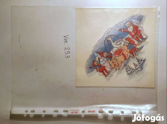 Szalvéta (Ver.253) papír (retró)