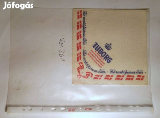 Szalvéta (Ver.261) papír (retró)