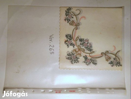 Szalvéta (Ver.265) papír (retró)