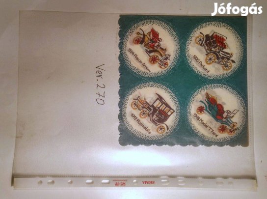 Szalvéta (Ver.270) papír (retró)