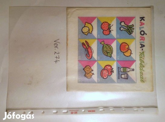 Szalvéta (Ver.274) papír (retró)