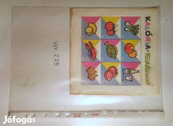 Szalvéta (Ver.275) papír (retró)