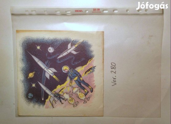 Szalvéta (Ver.280) papír (retró)