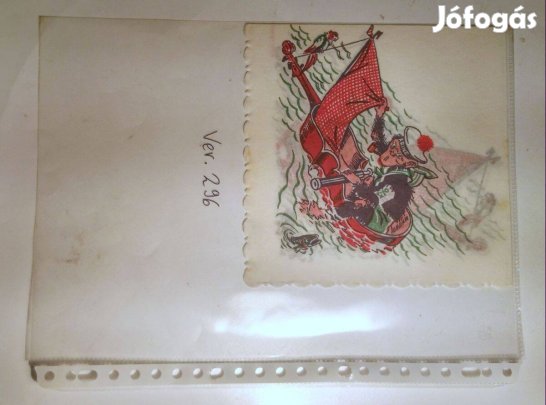 Szalvéta (Ver.296) papír (retró)