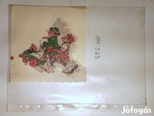 Szalvéta (Ver.297) papír (retró)