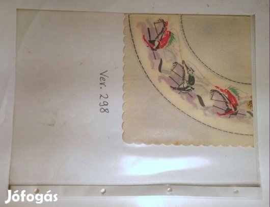 Szalvéta (Ver.298) papír (retró)