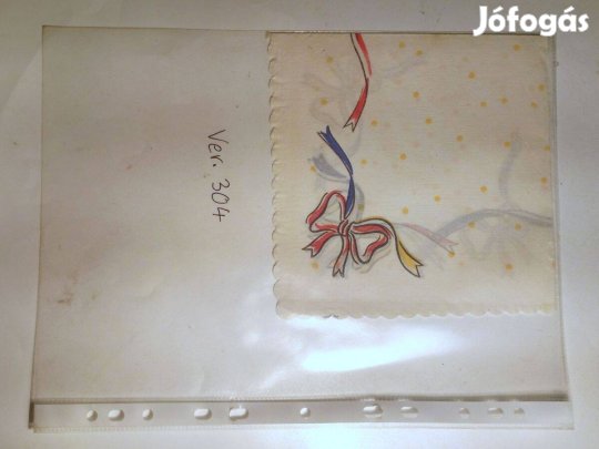 Szalvéta (Ver.304) papír (retró)