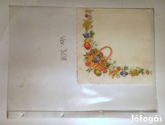 Szalvéta (Ver.308) papír (retró)