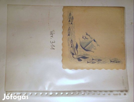 Szalvéta (Ver.311) papír (retró)