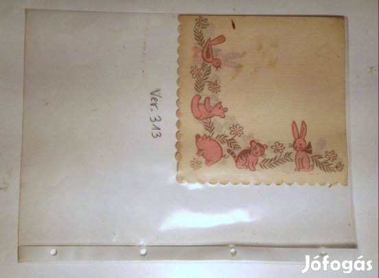 Szalvéta (Ver.313) papír (retró)