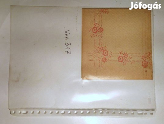 Szalvéta (Ver.317) papír (retró)