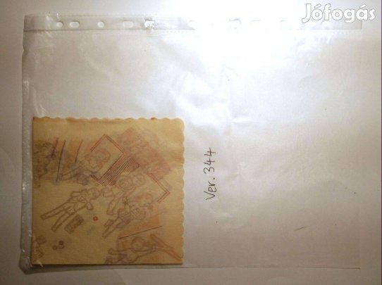 Szalvéta (Ver.344) papír (retró)