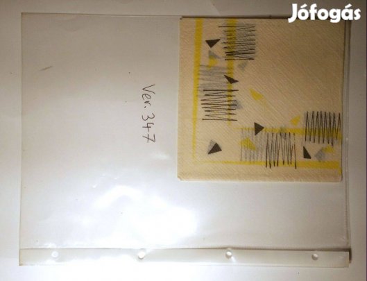 Szalvéta (Ver.347) papír (retró)