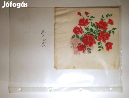 Szalvéta (Ver.356) papír (retró)