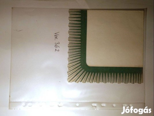 Szalvéta (Ver.362) papír (retró)