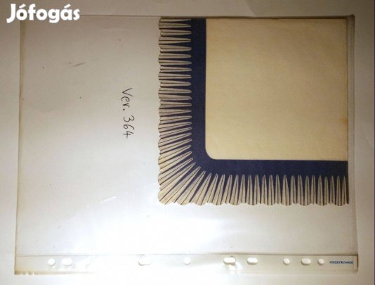 Szalvéta (Ver.364) papír (retró)