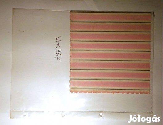 Szalvéta (Ver.367) papír (retró)