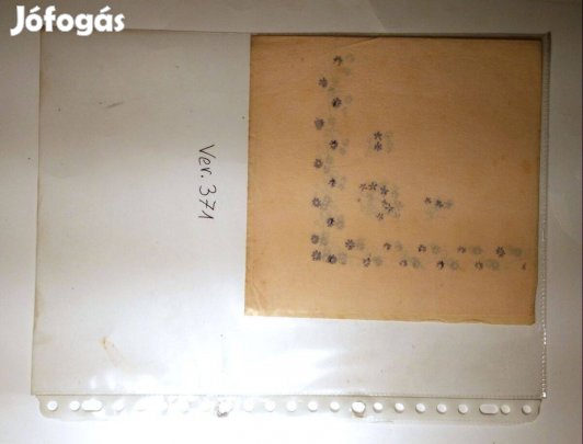 Szalvéta (Ver.371) papír (retró)