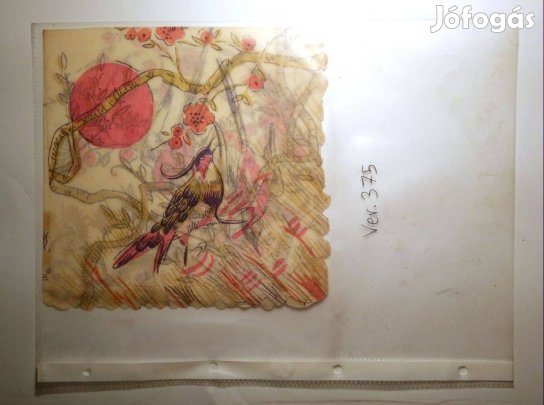 Szalvéta (Ver.375) papír (retró)