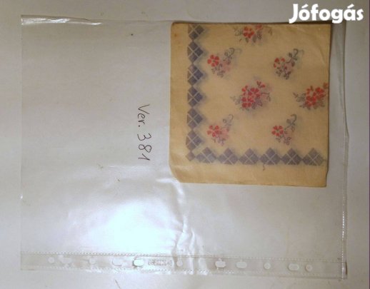 Szalvéta (Ver.381) papír (retró)