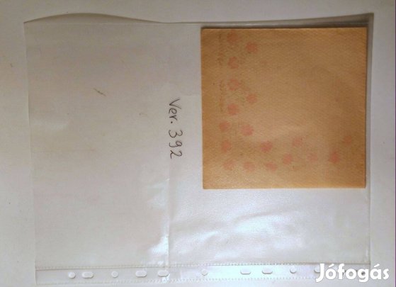 Szalvéta (Ver.392) papír (retró)