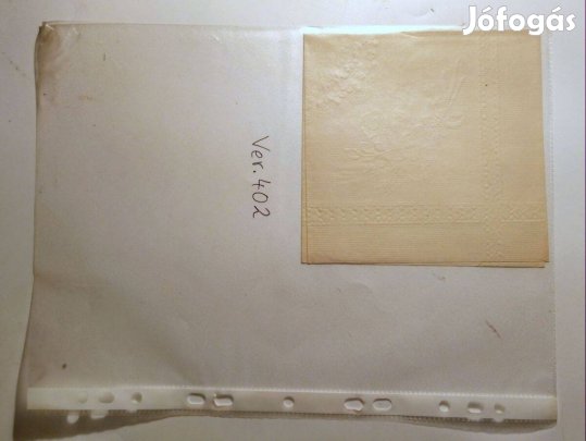 Szalvéta (Ver.402) papír (retró)