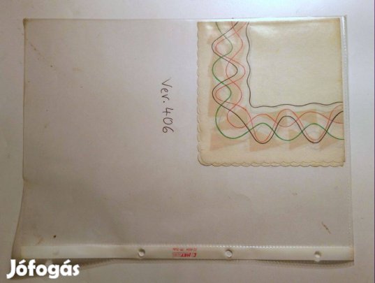 Szalvéta (Ver.406) papír (retró)