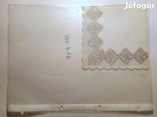 Szalvéta (Ver.416) papír (retró)