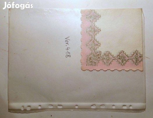 Szalvéta (Ver.418) papír (retró)