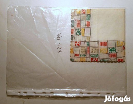 Szalvéta (Ver.423) papír (retró)