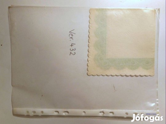 Szalvéta (Ver.432) papír (retró)