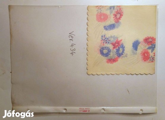 Szalvéta (Ver.434) papír (retró)