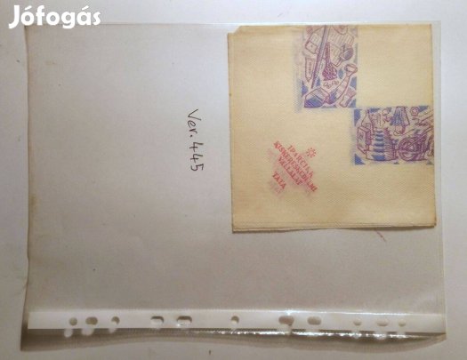 Szalvéta (Ver.445) papír (Iparcikk K.V. Tata)