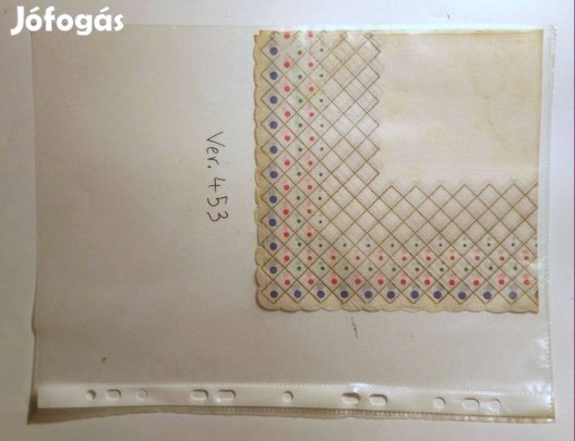 Szalvéta (Ver.453) papír (retró)